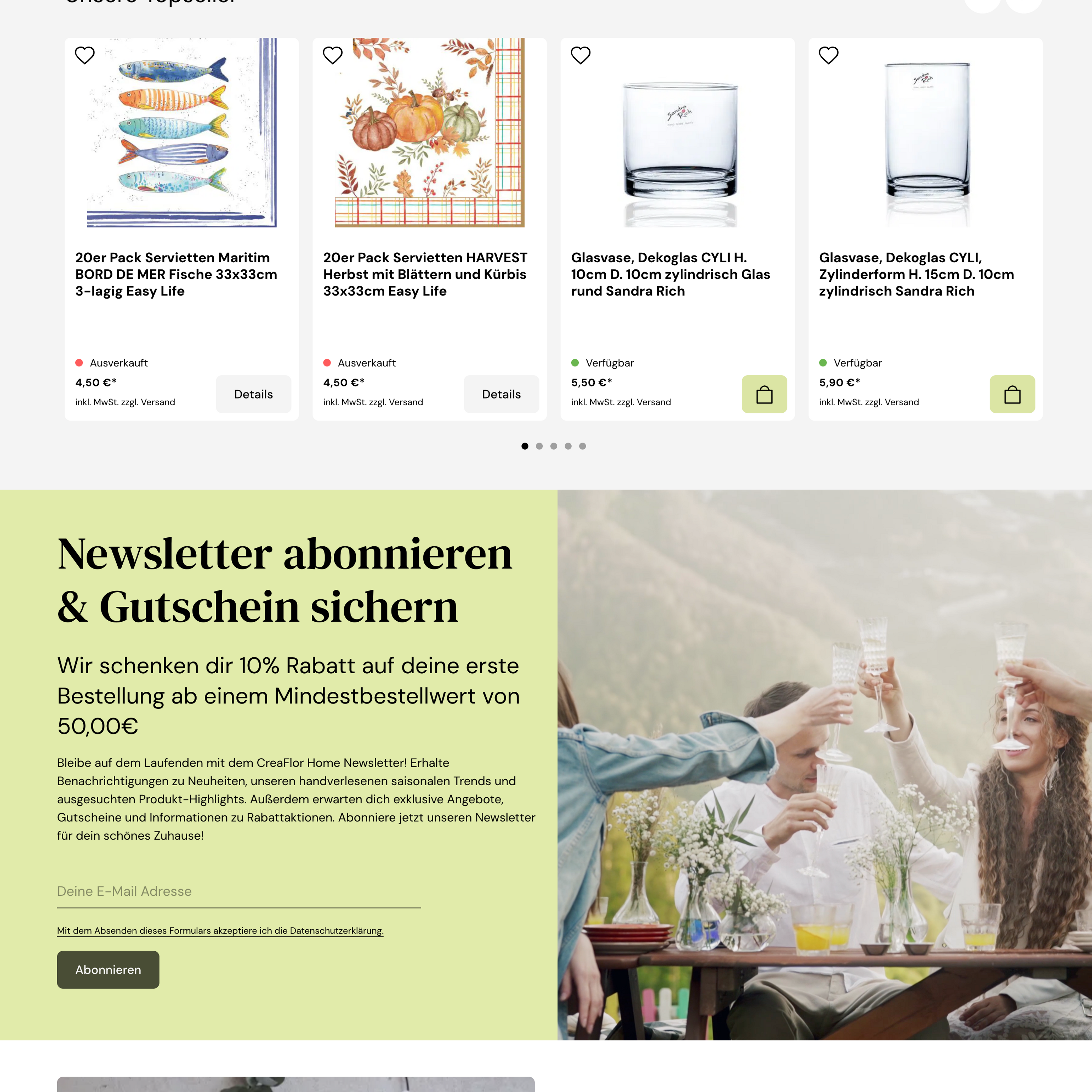 New homepage created with Shopware 6 New homepage created with Shopware 6
