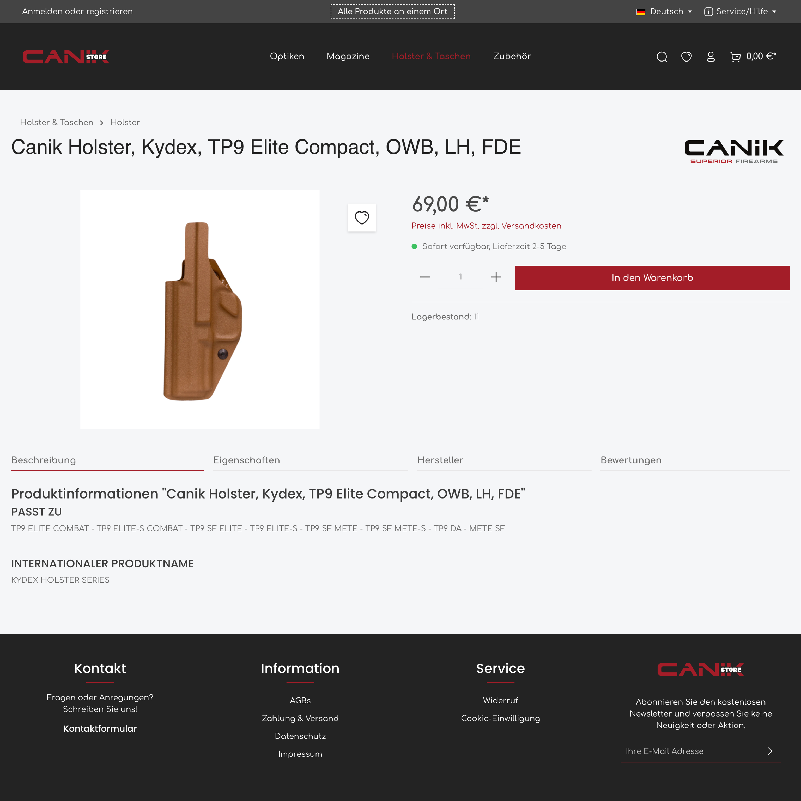 Produktdetailseite Produktdetailseite