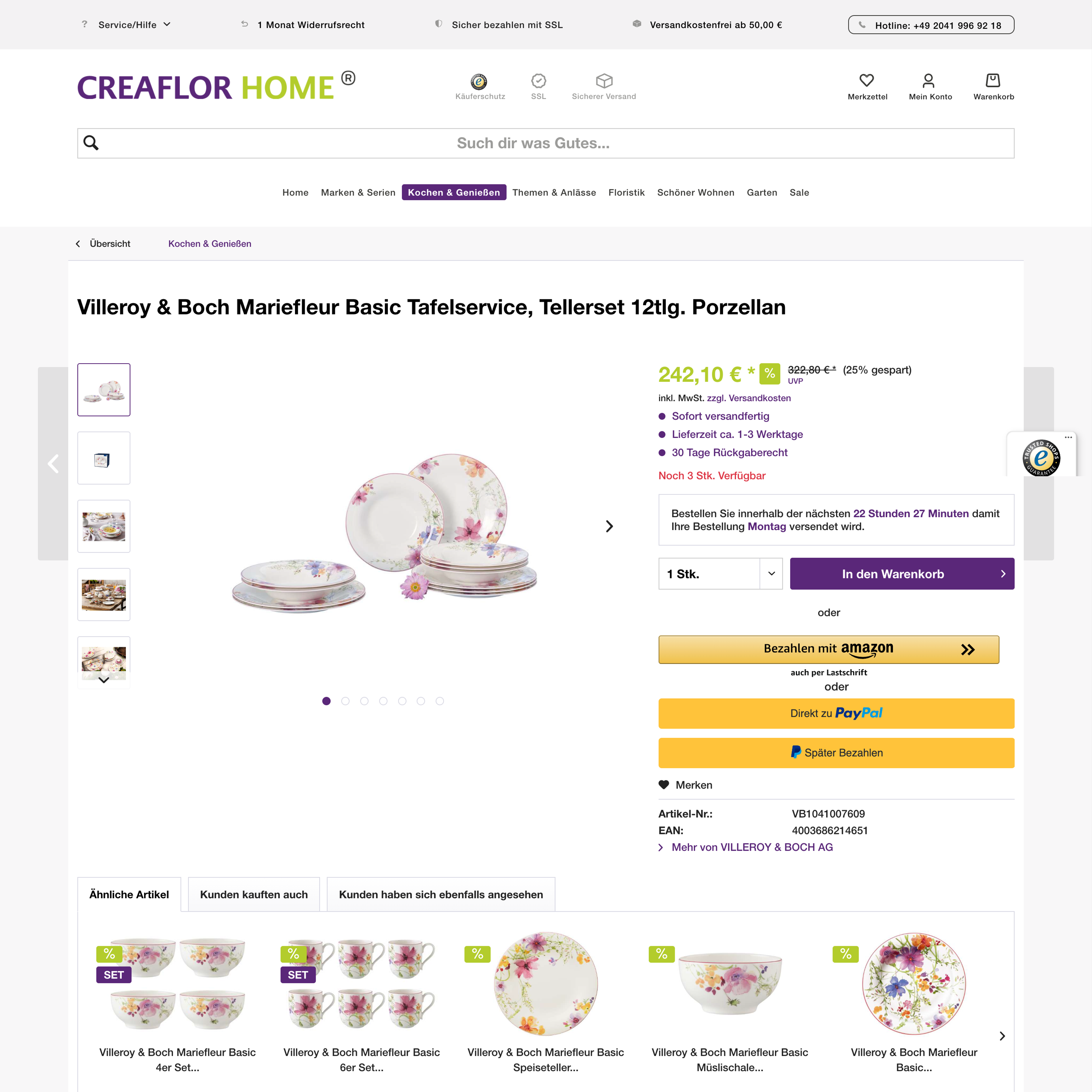 Old product page created with Shopware 5 Old product page created with Shopware 5