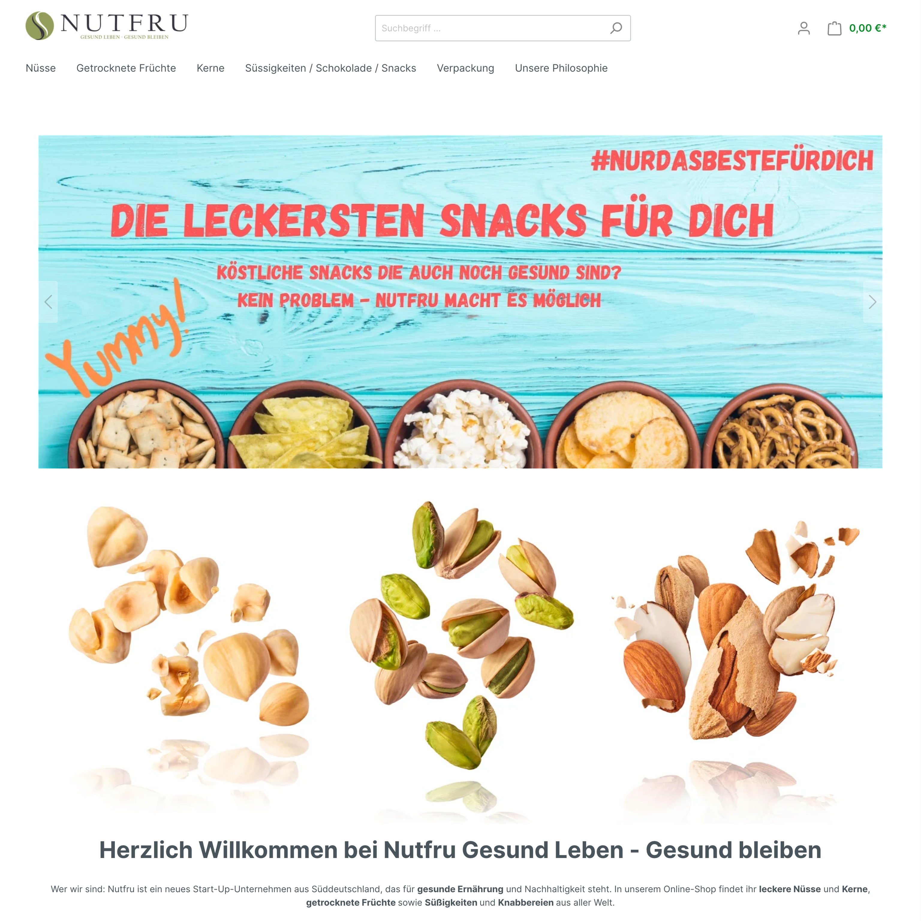 Old homepage Old homepage