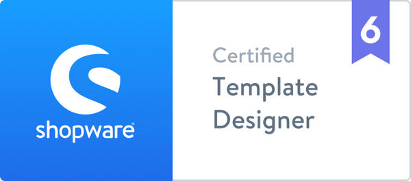 Shopware Template Designer Certificate Shopware Template Designer Certificate