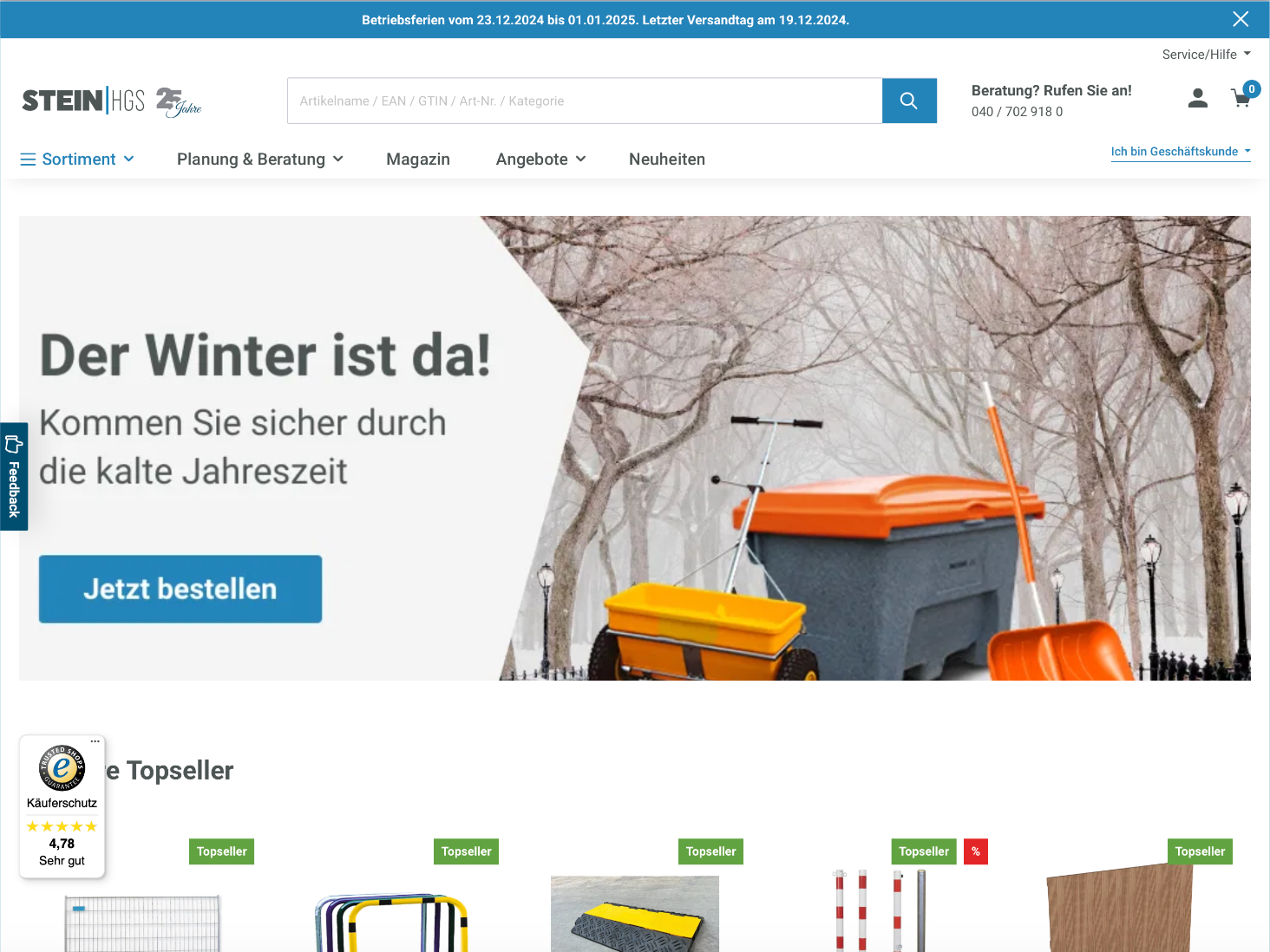 Referenz ansehen: Stein Hgs