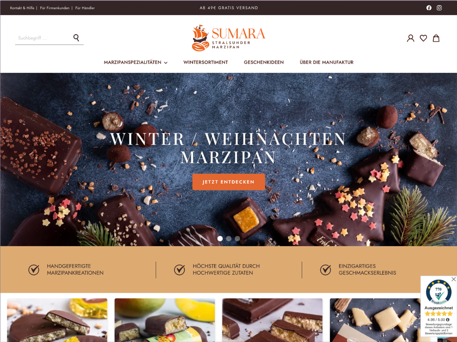 Case study: Stralsunder Marzipan Case study: Stralsunder Marzipan