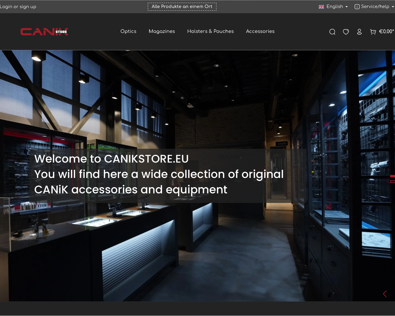 Check out our Shopware reference "Canik Europe". Check out our Shopware reference "Canik Europe".