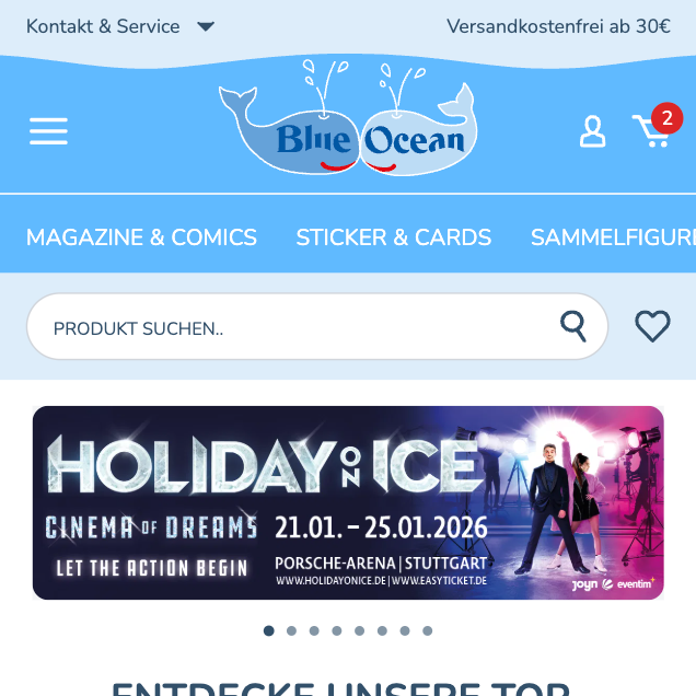 Nachher – Mobile Startseite