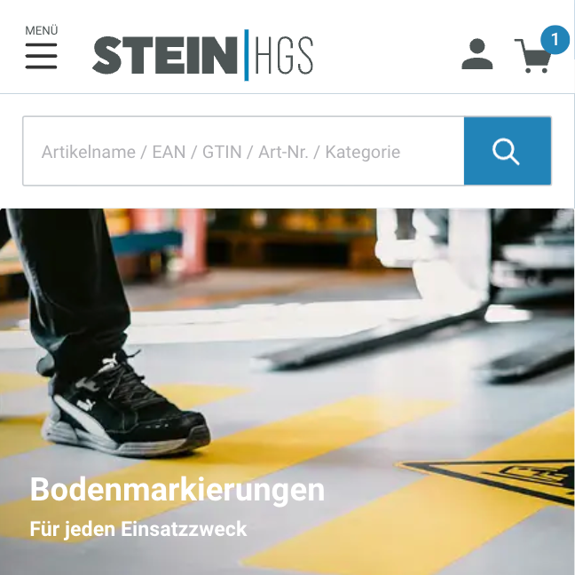 Homepage (Mobile)