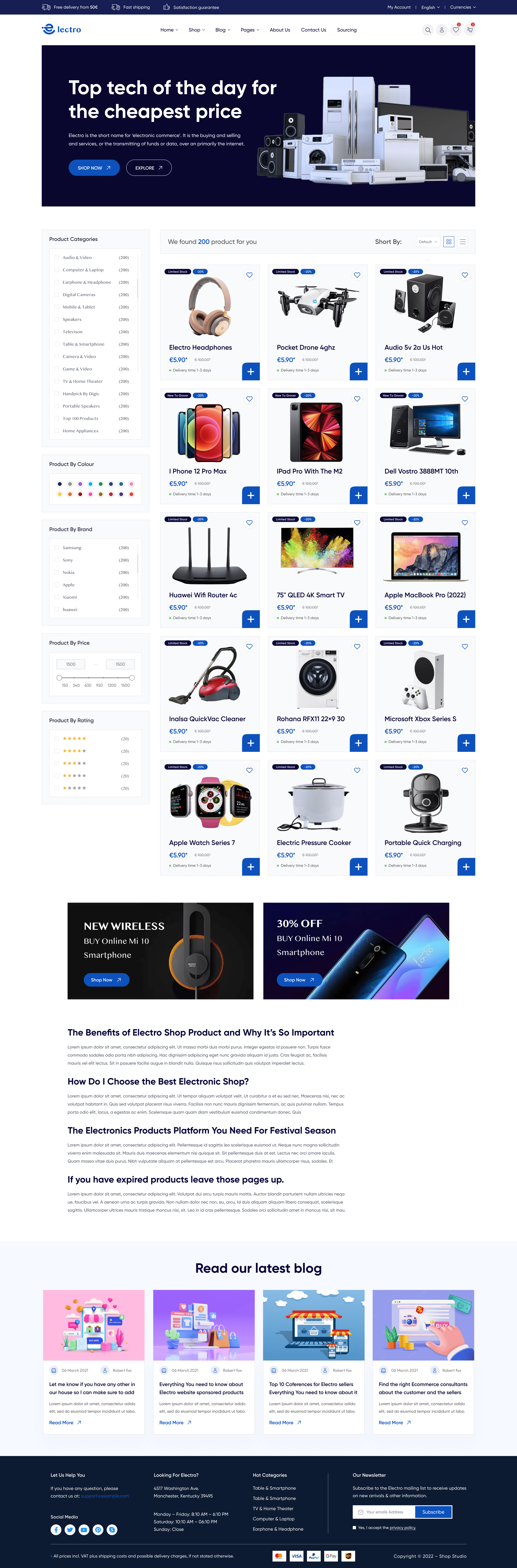 View design: Electronics 1