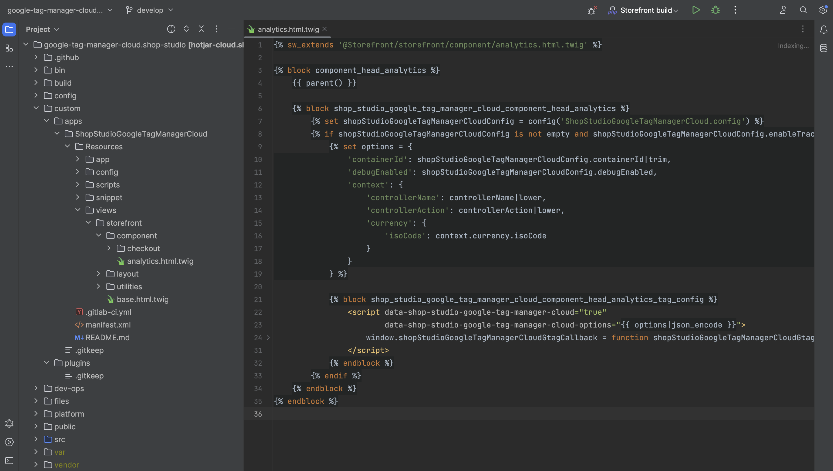 PHPStorm als Shopware-Code-Editor